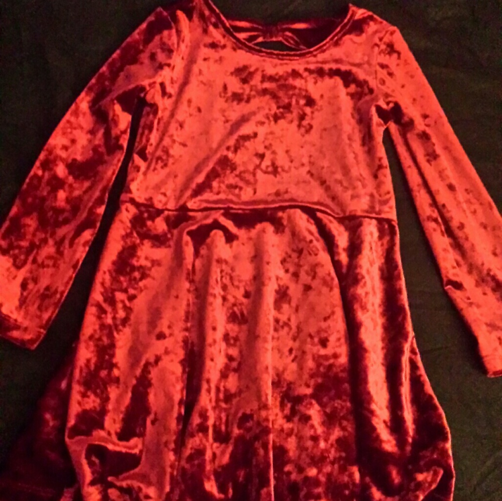 Girls MAROON  dress